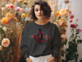 TDEF Crewneck - Red/Gray