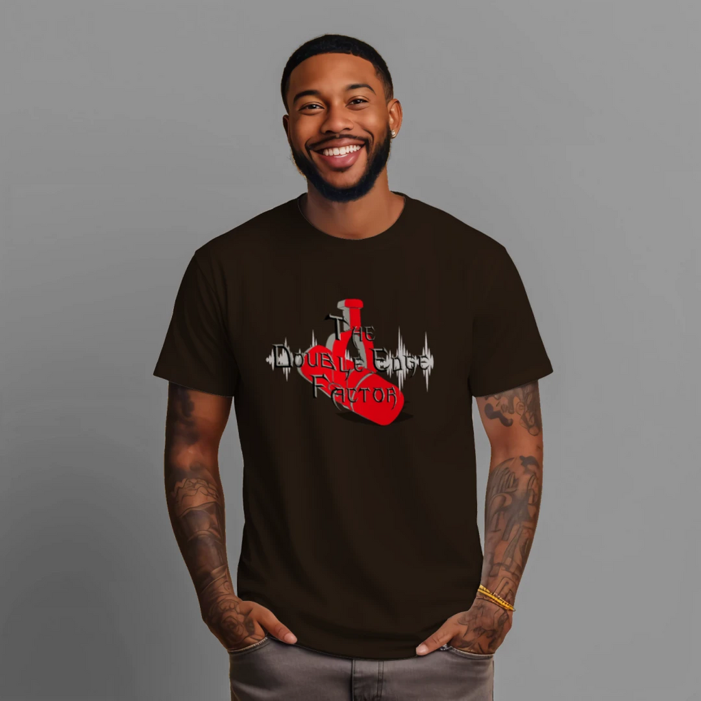 TDEF T-Shirt - Black/ Red