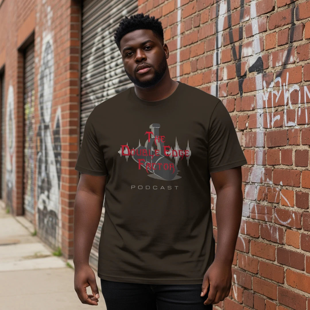 TDEF T Shirt - Red/Gray